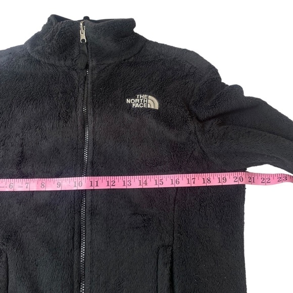 THE NORTH FACE Women’s Fuzzy Fleece Black Full Zip Jacket Size Small - Picture 6 of 7